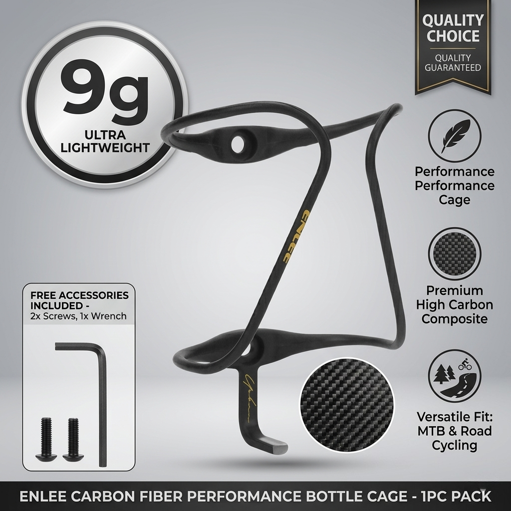 Ultra Cycling Gear - 1Pc 9g Carbon Fiber Bicycle Water