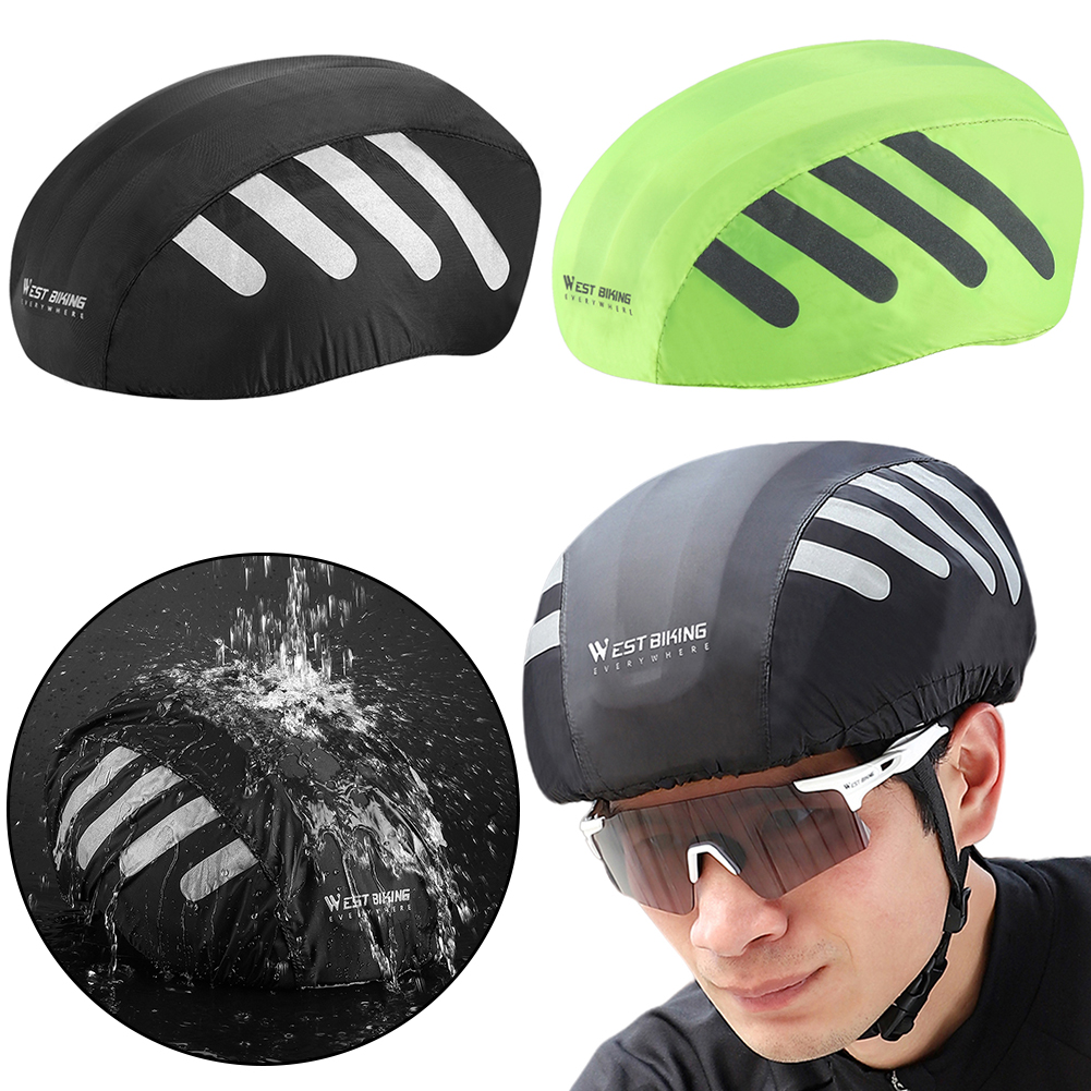 Cycling Gear In Rain - WEST BIKING Bike Helmet Rain Cover