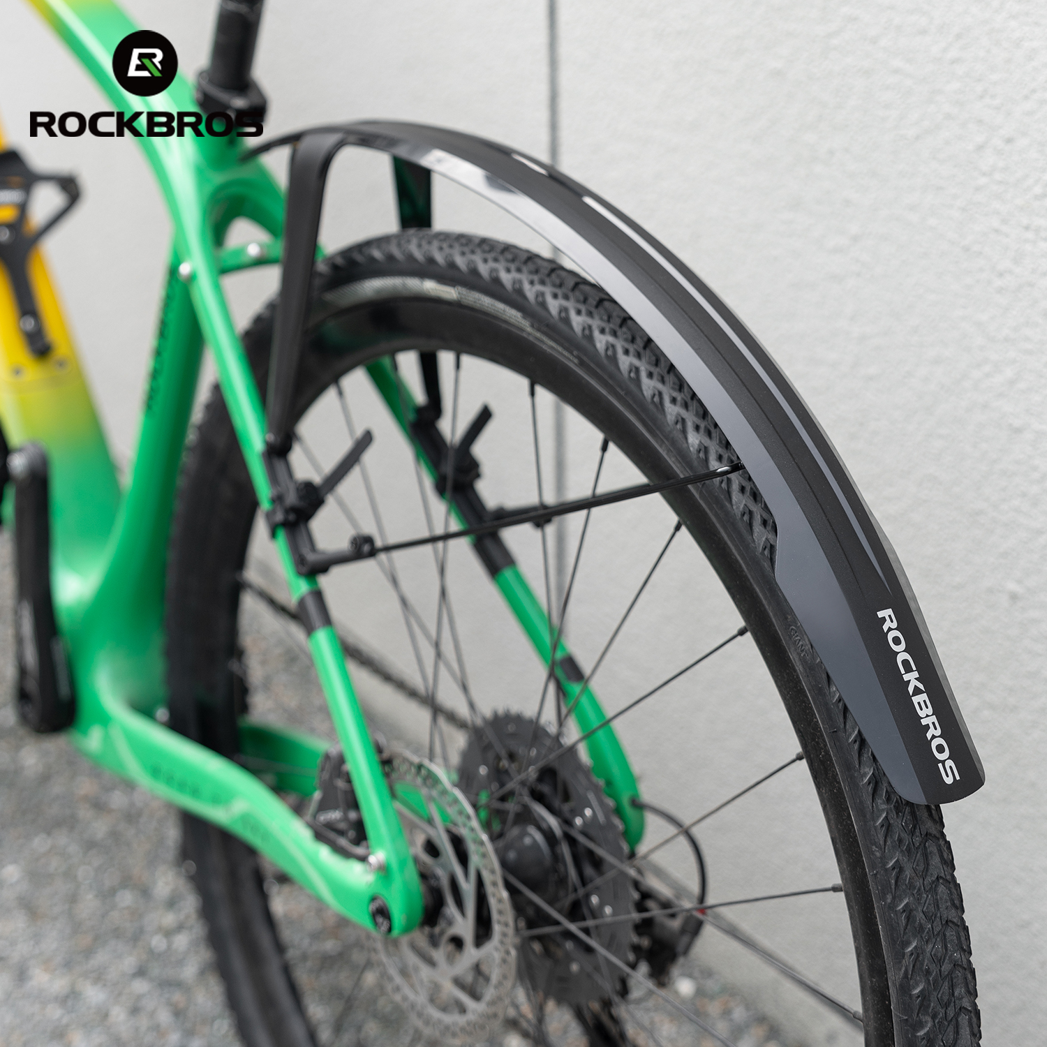 Bike Fender Set - ROCKBROS Bicycle Fender Quick-Release Tough PP