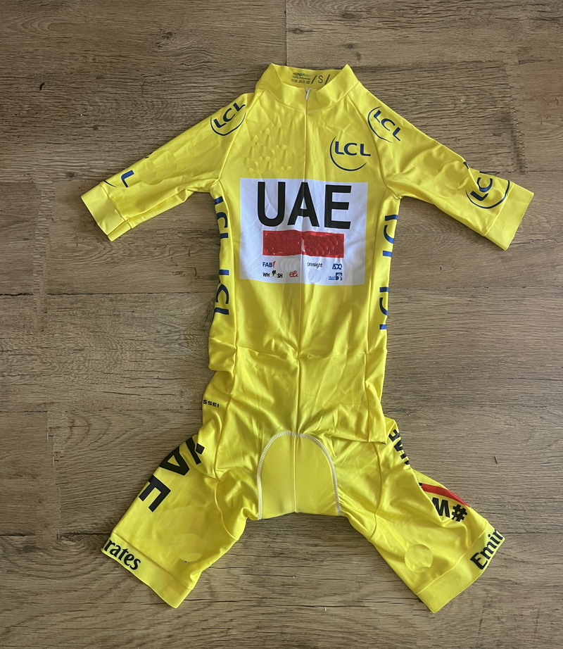 Cycling Gear For Kids - LASER CUT Skinsuit 2024 UAE TEAM