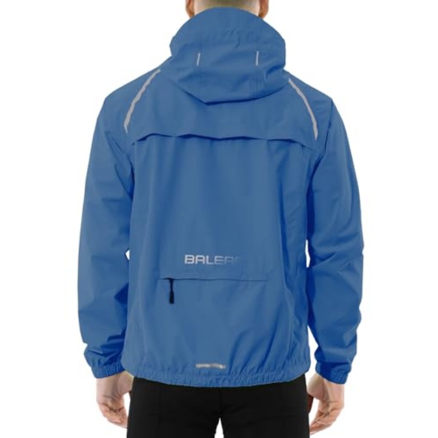 Cycling Gear In Rain - Men's Rain Jacket Waterproof Windbreaker Raincoat