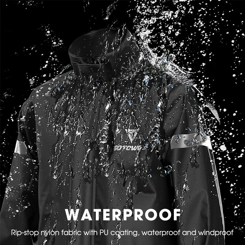 Men Motorcycle Rain Suit Outdo - Cycling Gear In Rain のレビューと価格
