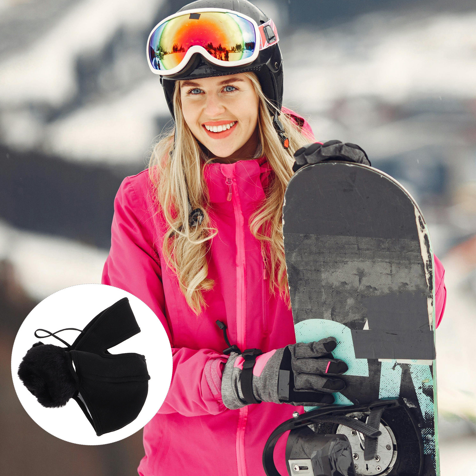 Winter Balaclava Ski Mask Face - Cycling Gear Weather のレビューと価格