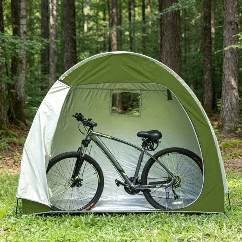Portable Outdoor Bike Shelter  - Cycling Gear Needed のレビューと価格