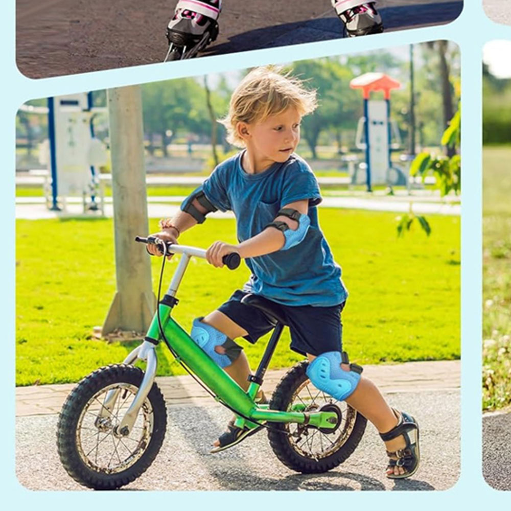 6 in 1 Knee Pads Elbow Pads wi - Cycling Safety Gear For Kids のレビューと価格