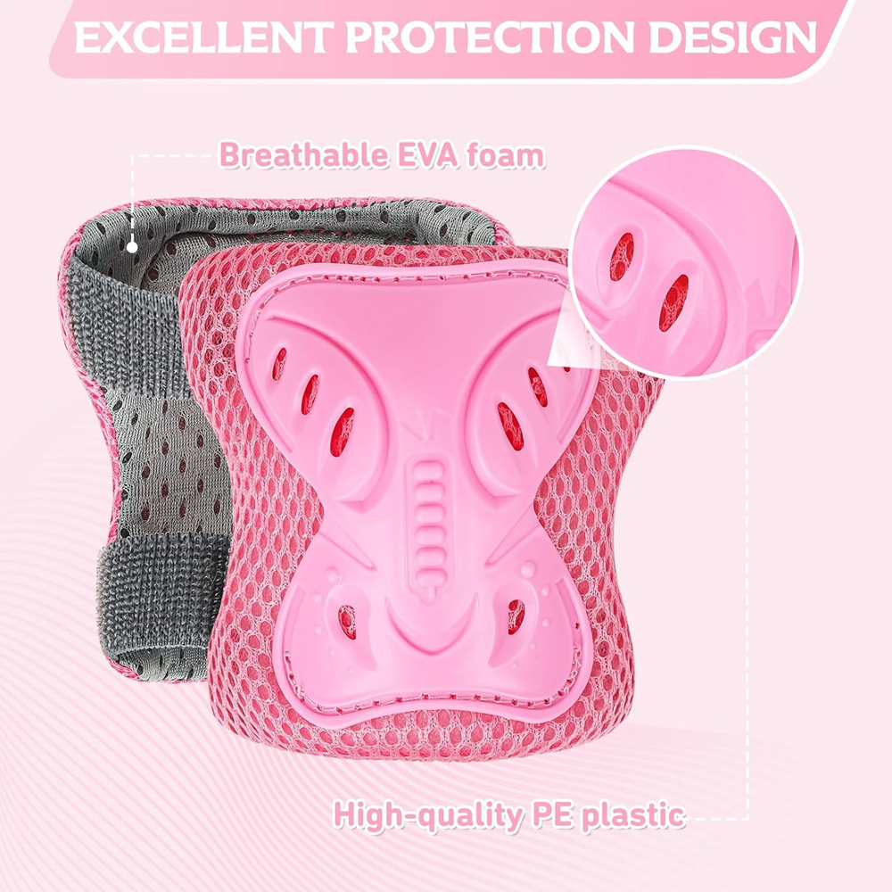 6 in 1 Knee Pads Elbow Pads wi - Cycling Safety Gear For Kids のレビューと価格