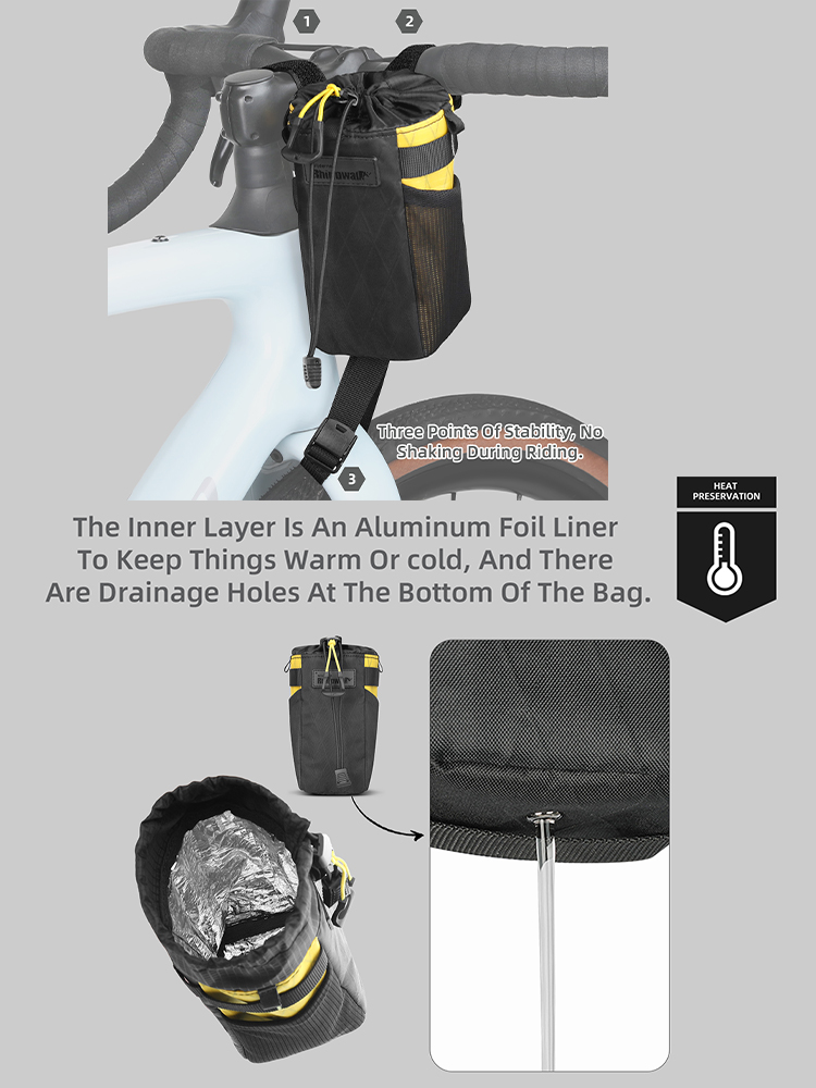 Rhinowalk 1L Bike Water Bottle - Cycling Gear Organizer のレビューと価格