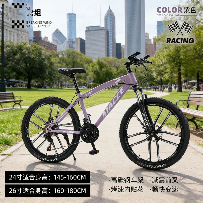 Purple 10-Speed High-End Mount - Cycling Low Gear のレビューと価格