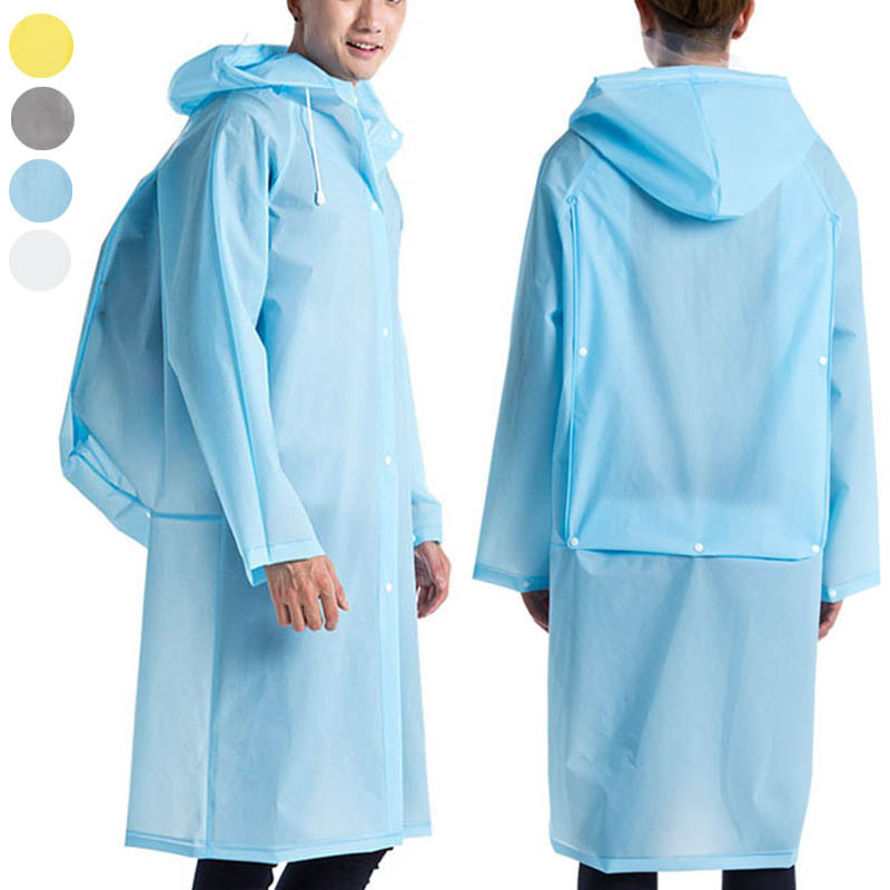 New Reusable Transparent EVA L - Cycling Gear In Rain のレビューと価格