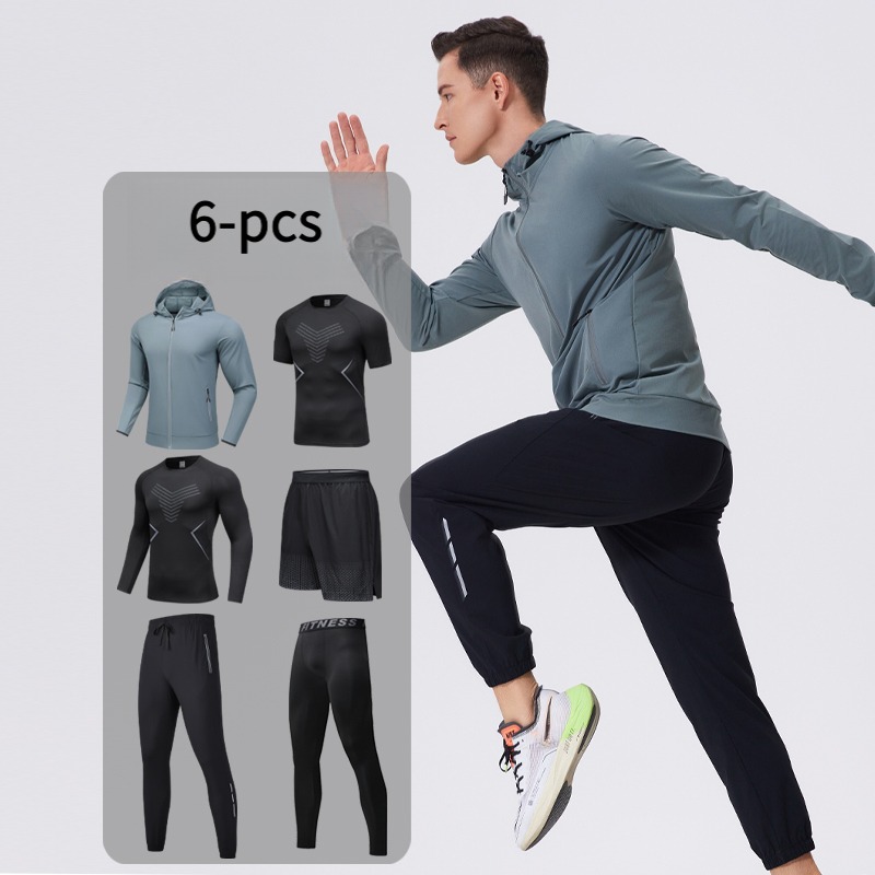 Men's 6-Piece Sportswear Set w - Cycling Gear Men のレビューと価格