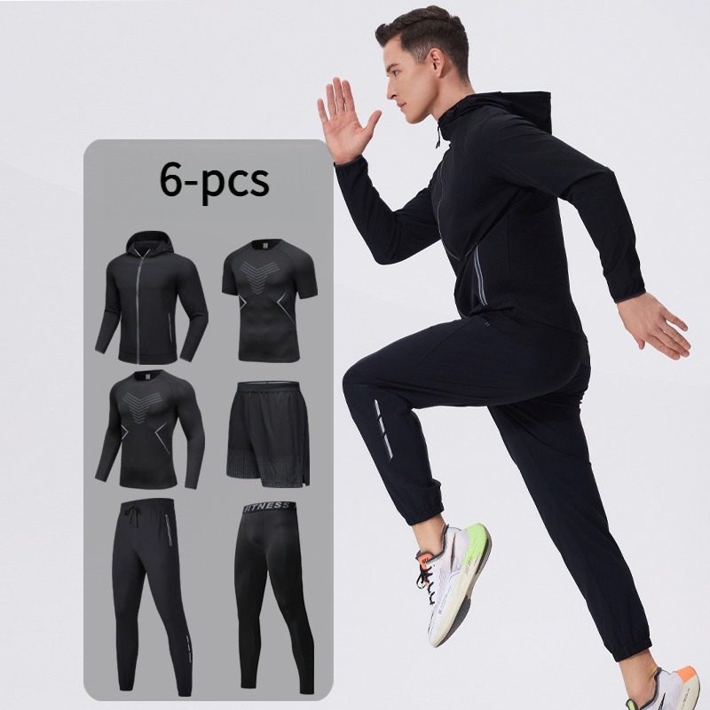 Men's 6-Piece Sportswear Set w - Cycling Gear Men のレビューと価格