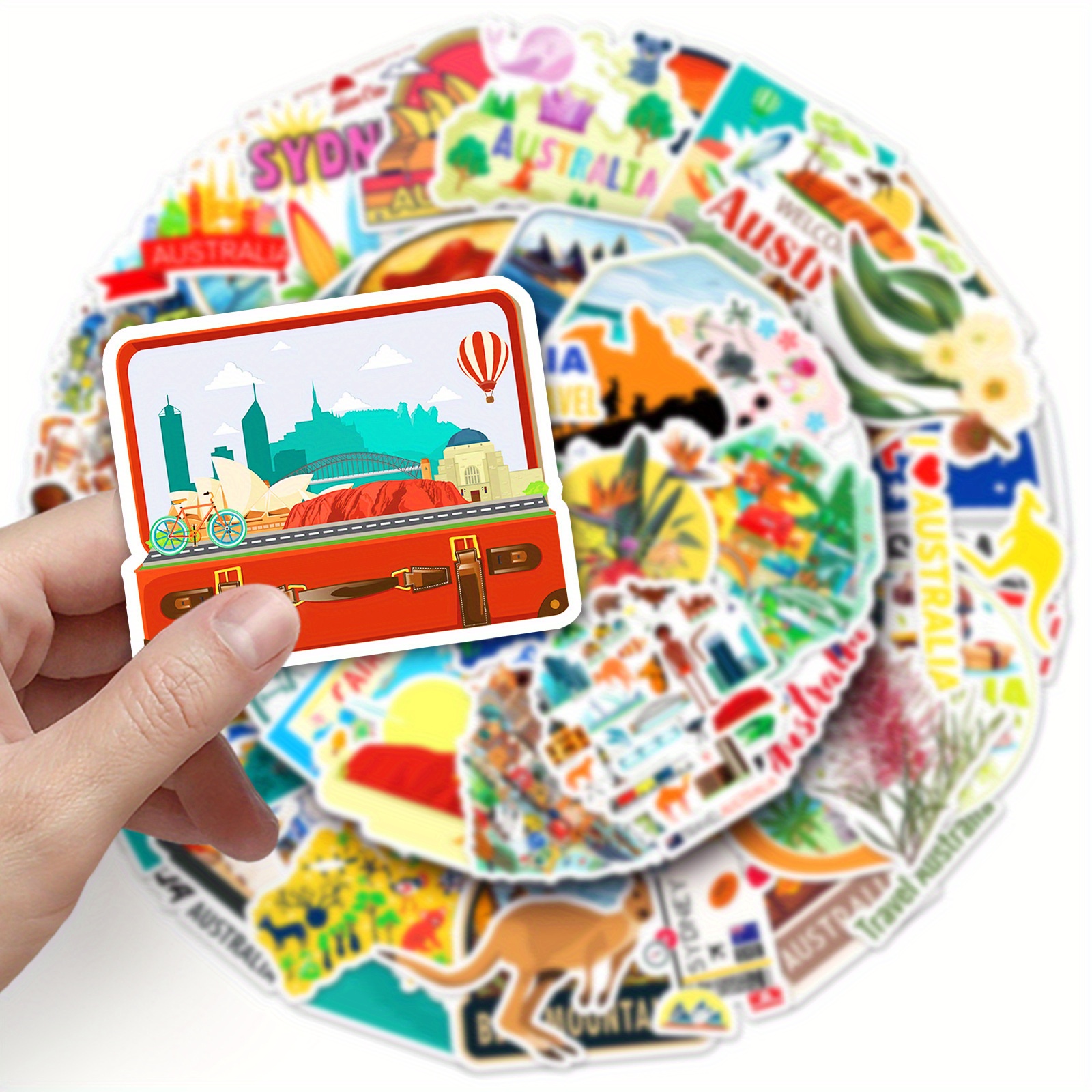 50PCS Australia Series Decals  - Cycling Gear Australia のレビューと価格