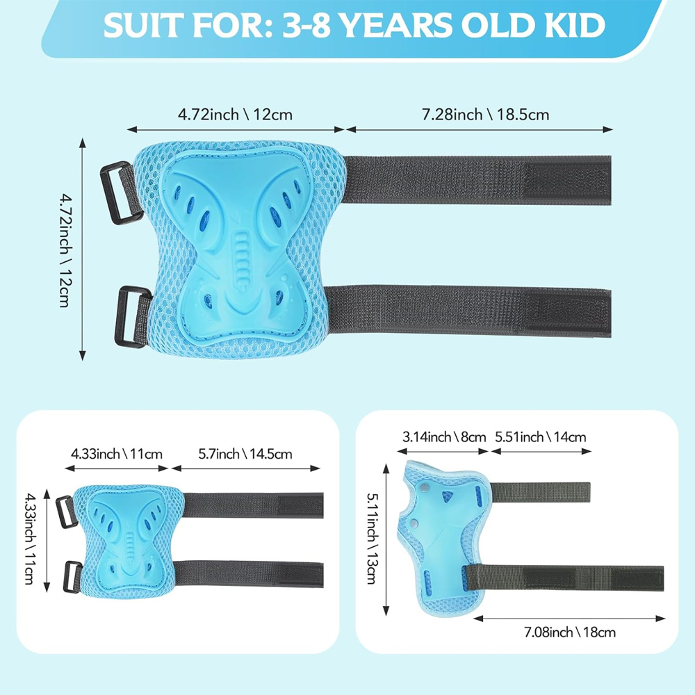 Kids Knee Pads Elbow Pads Age  - Cycling Safety Gear For Kids のレビューと価格