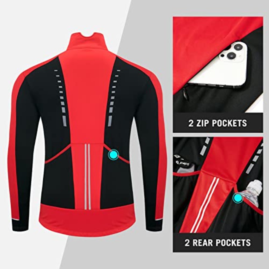baleaf Men's Winter Jacket Win - Cycling Gear Weather のレビューと価格