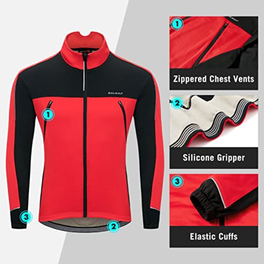 baleaf Men's Winter Jacket Win - Cycling Gear Weather のレビューと価格