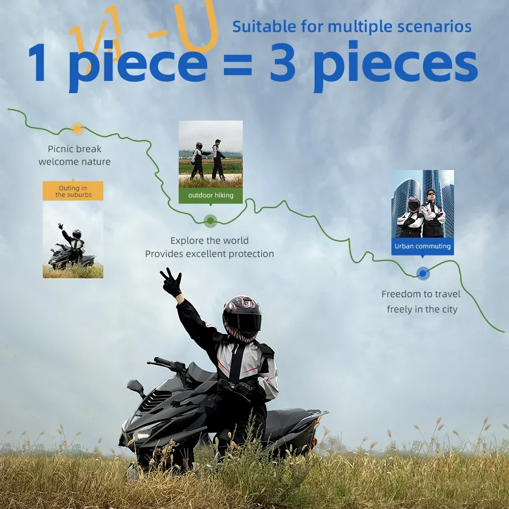Men's and Women's Motorcycle R - Cycling Gear In Rain のレビューと価格