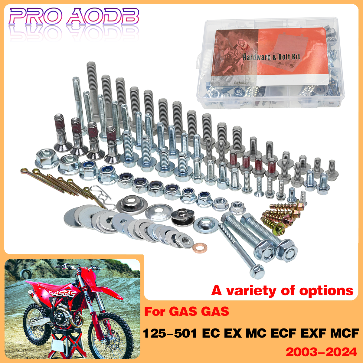 Dirt bike Fairing Fender Screw - Bike Fender Set のレビューと価格
