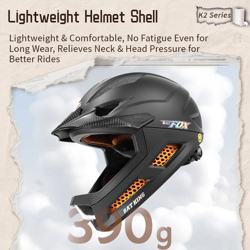 BATFOX Kids Full Face Cycling  - Cycling Safety Gear For Kids のレビューと価格