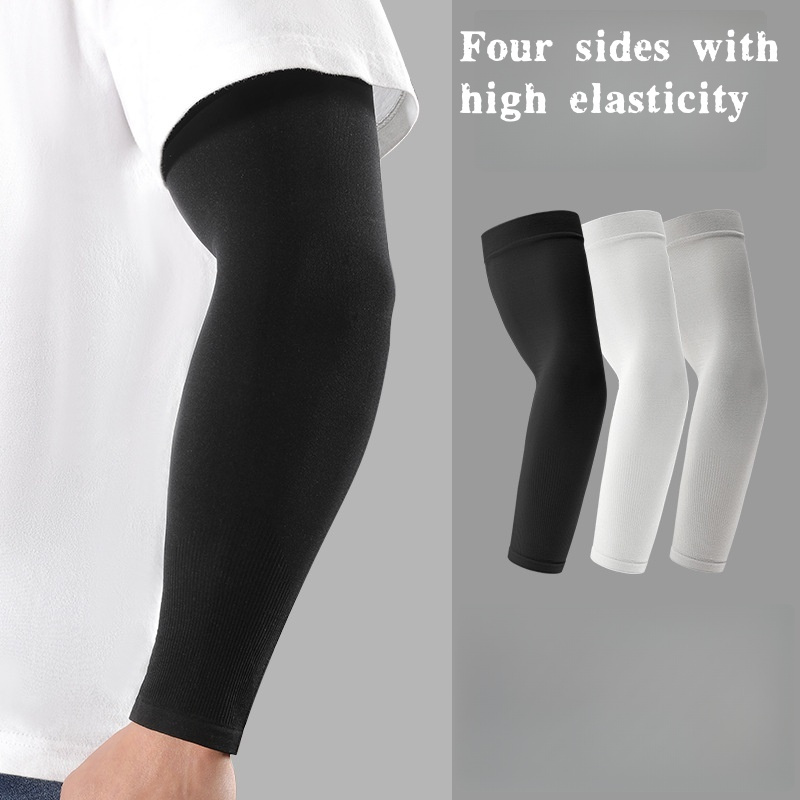 2pcs Ice Silk Arm Sleeves, Bre - Cycling Gear Men のレビューと価格