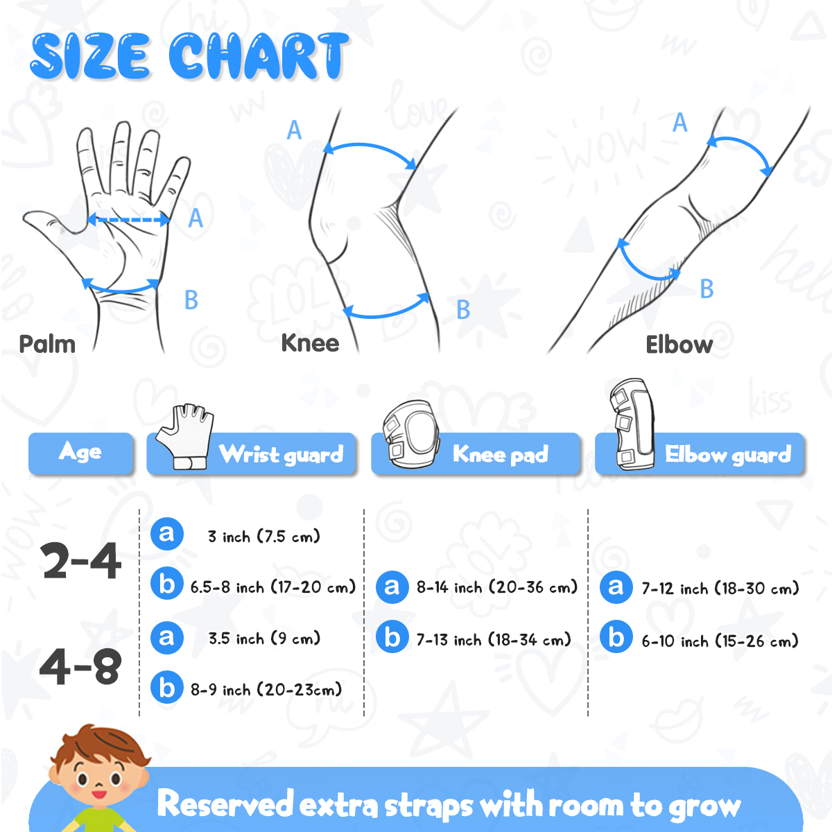 MOVTOTOP Protective Gear Set K - Cycling Gear For Kids のレビューと価格