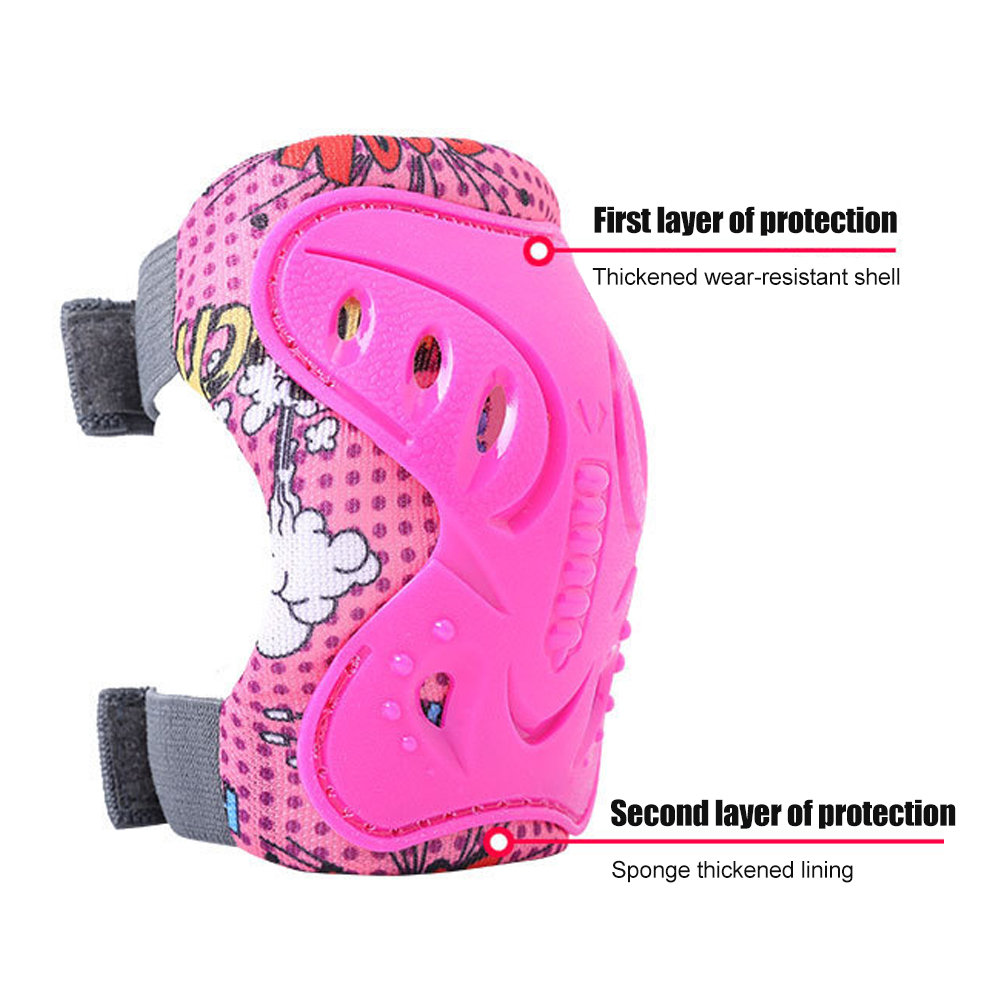Kids Knee & Elbow Pads Set - P - Cycling Safety Gear For Kids のレビューと価格