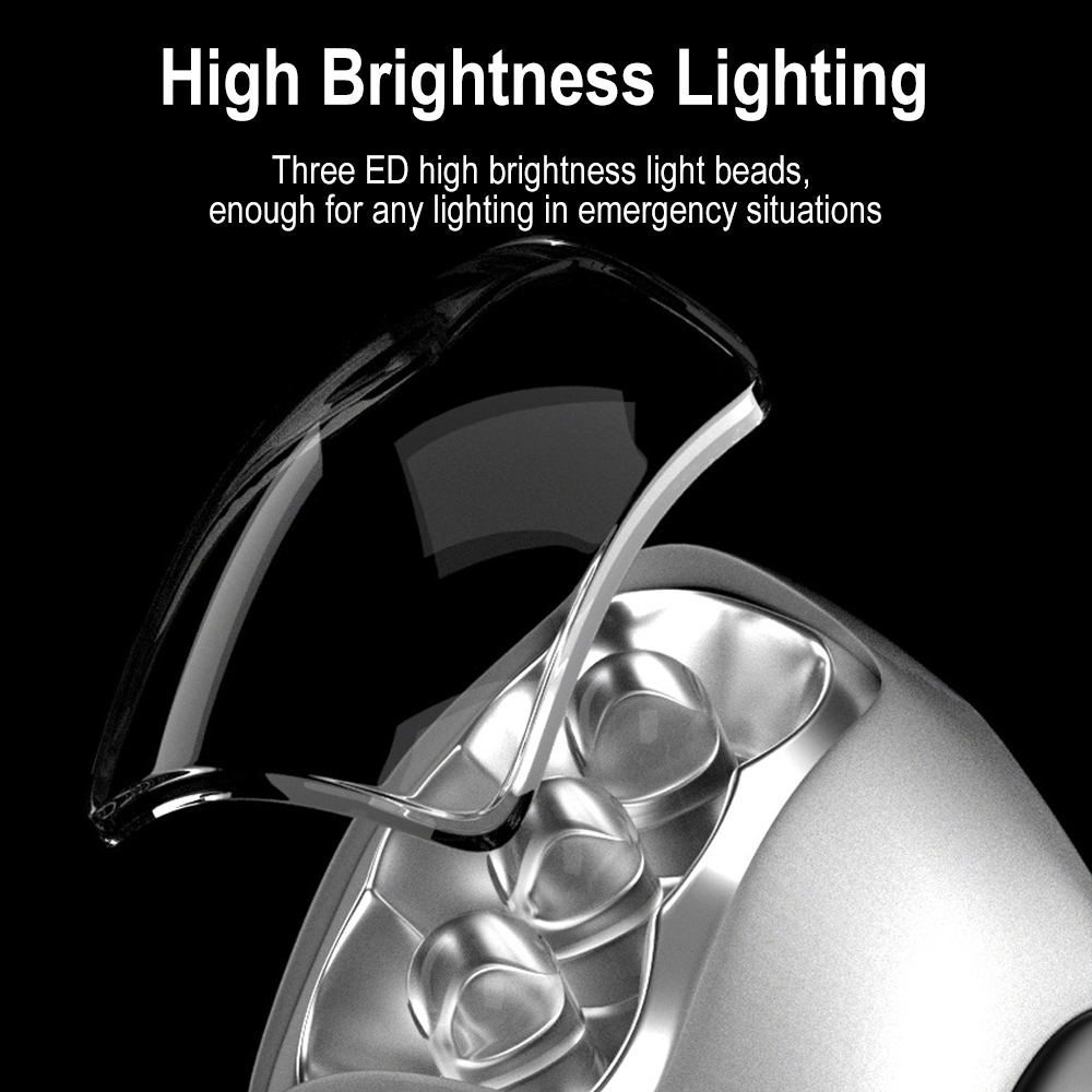 BORUIT LED Flashlight Hand Cra - Cycling Low Gear のレビューと価格