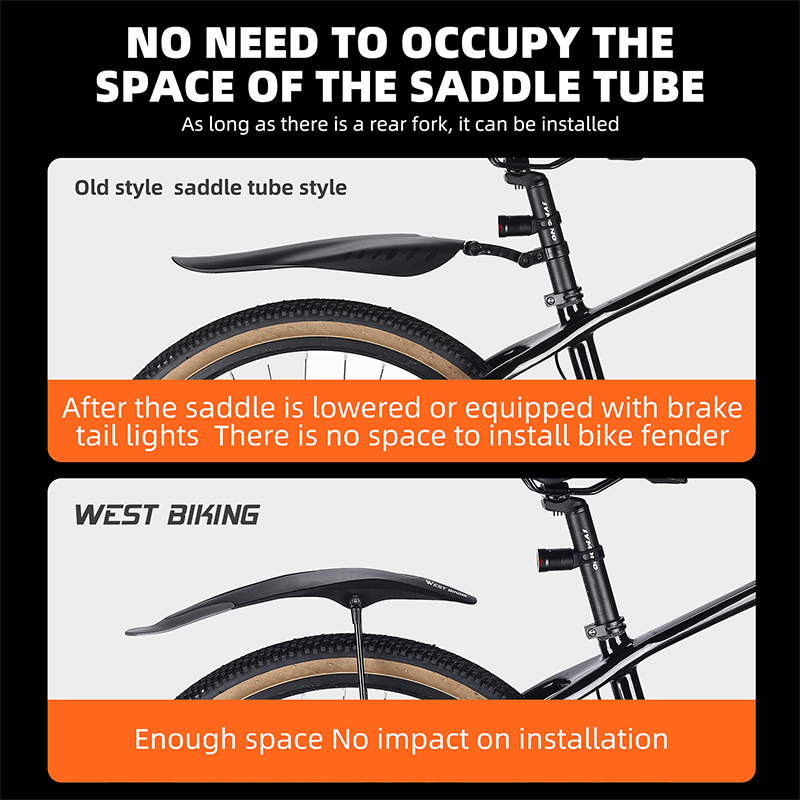 WEST BIKING Mountain Bike Fend - Bike Fender Set のレビューと価格