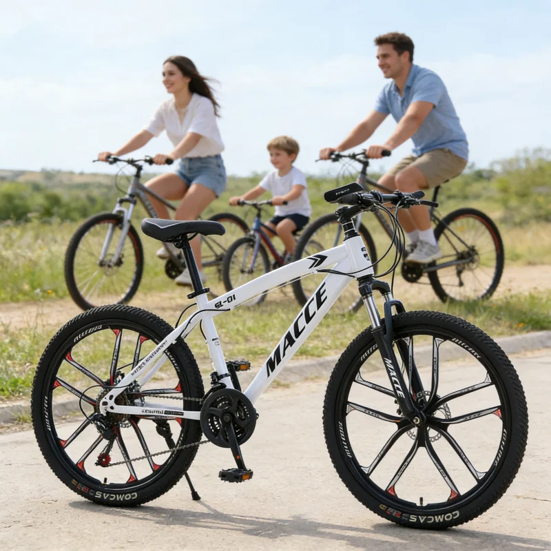 White 26-Inch High-End Mountai - Cycling Low Gear のレビューと価格