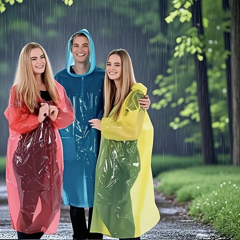 15/30Pcs Random Color Disposab - Cycling Gear In Rain のレビューと価格