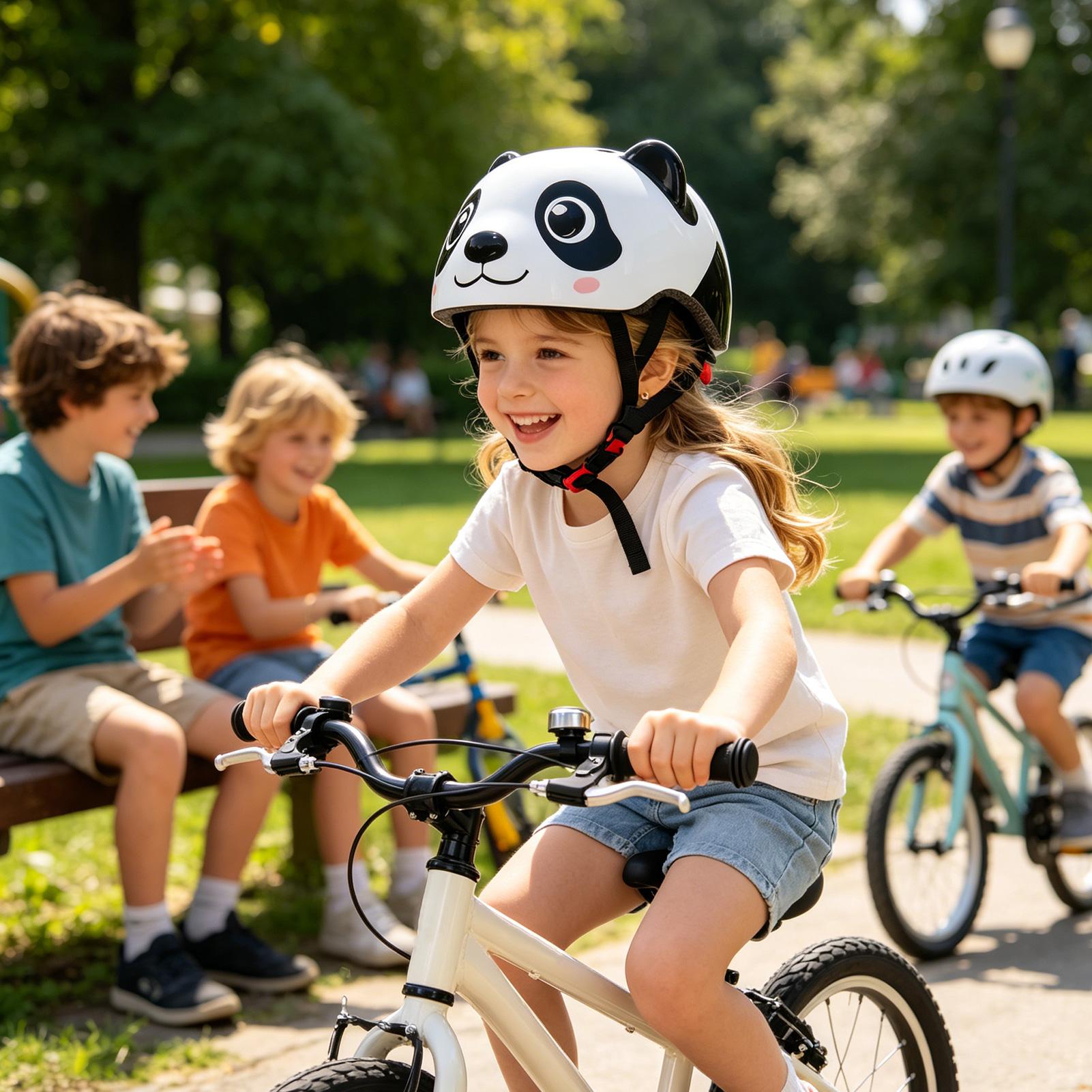 Kids Bike Helmet Animal Design - Cycling Safety Gear For Kids のレビューと価格