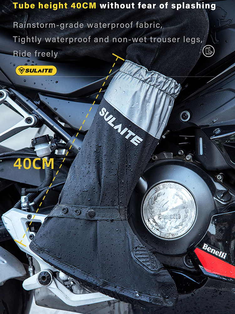 SULAITE Motorcycle Rain Boots  - Cycling Gear In Rain のレビューと価格
