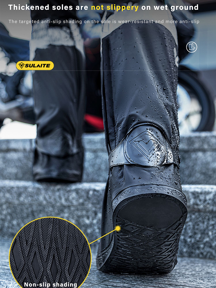 SULAITE Motorcycle Rain Boots  - Cycling Gear In Rain のレビューと価格