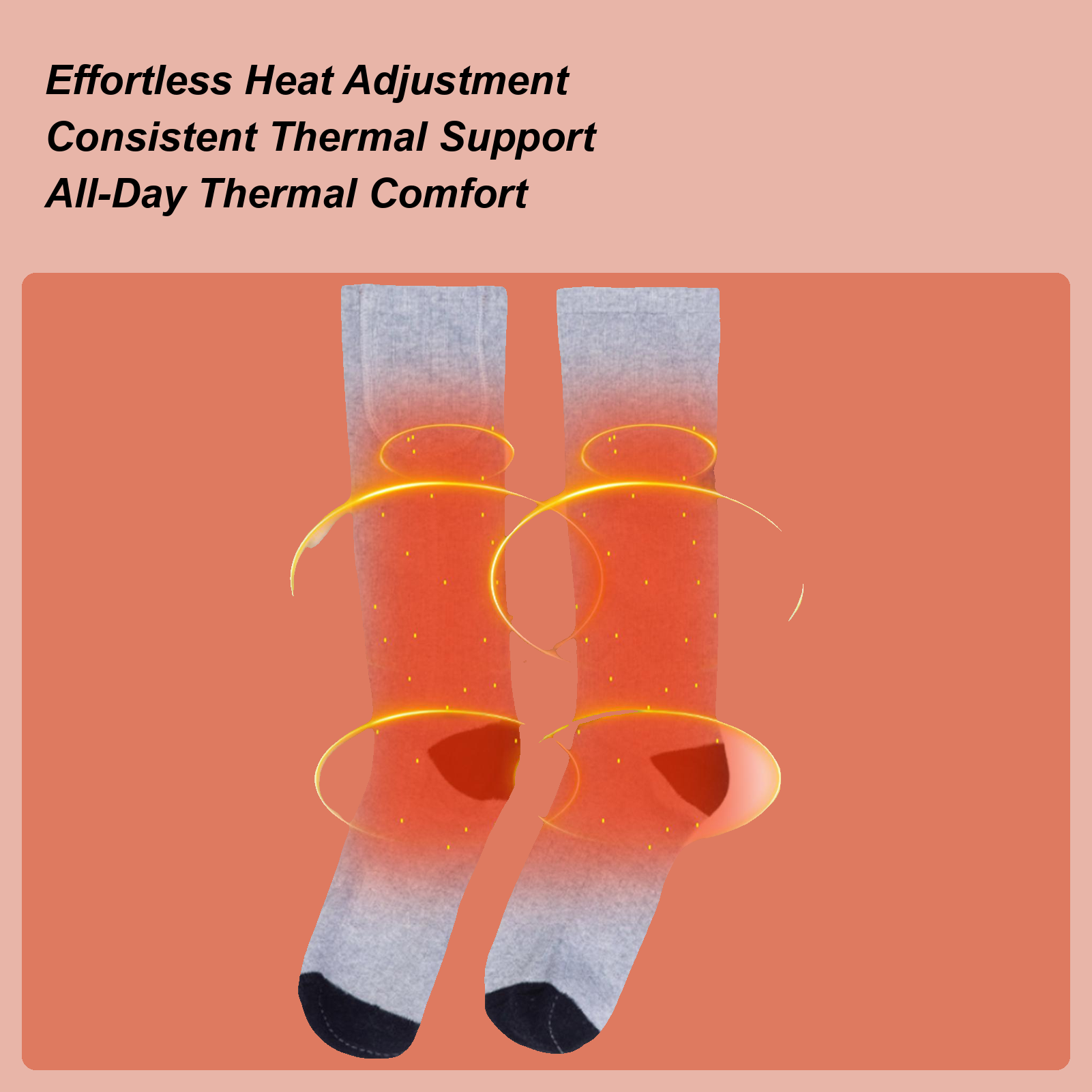 Heated Socks 3 Heat Levels Win - Cycling Gear Men のレビューと価格