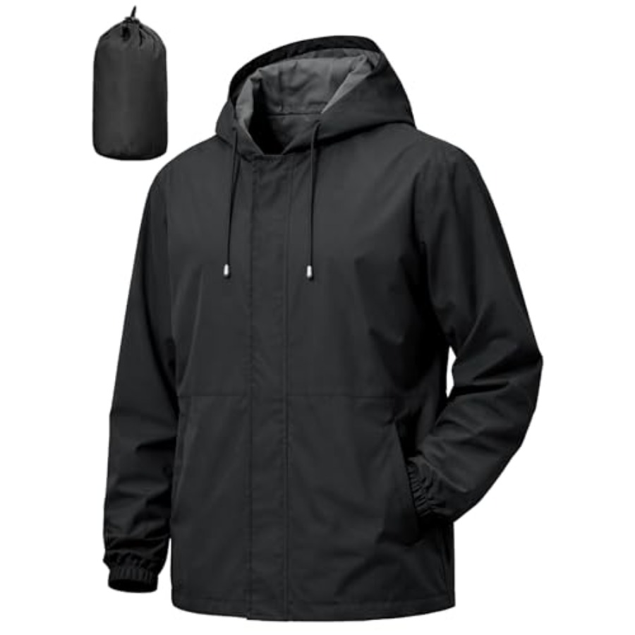 UIQUR Men's Rain Jacket Waterp - Cycling Gear In Rain のレビューと価格