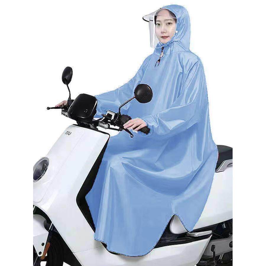 Thickened Motorcycle Raincoat  - Cycling Gear In Rain のレビューと価格