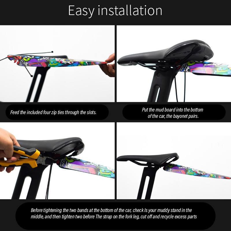 Chooee Bike Rear Fender Eco-fr - Bike Fender Set のレビューと価格