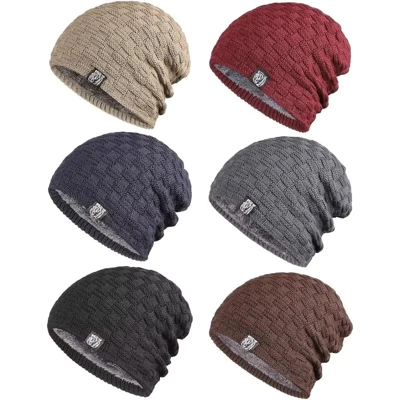 Mens Plush Lining Beanie Winte - Cycling Gear Weather のレビューと価格
