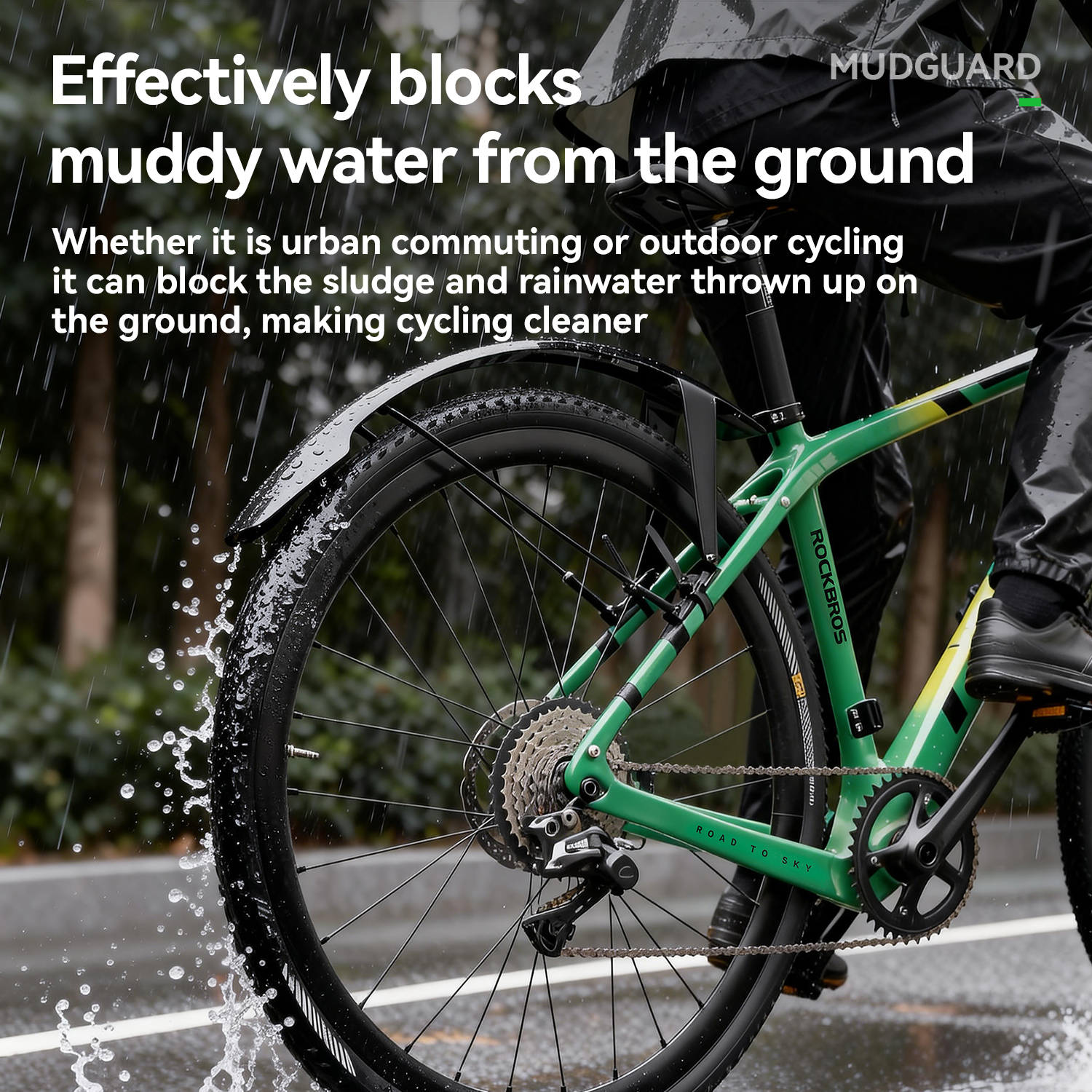ROCKBROS Bicycle Fender Quick- - Bike Fender Set のレビューと価格