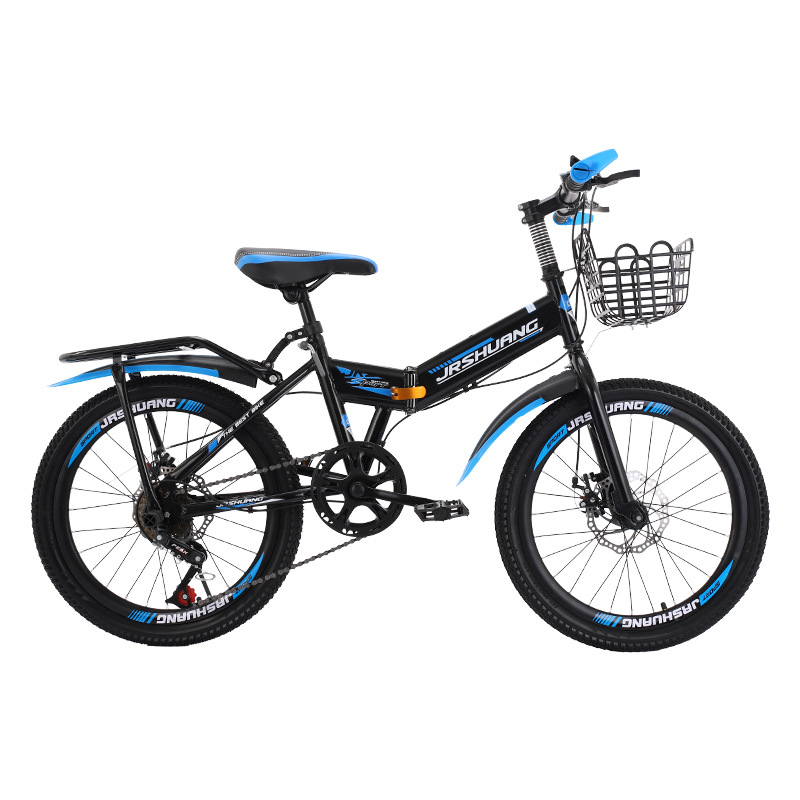 Folding Kids Mountain Bike 18/ - Cycling Low Gear のレビューと価格
