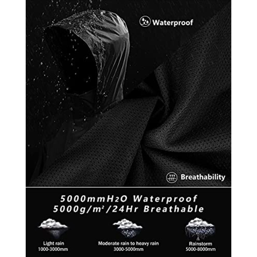 Men's Rain Suit Packable Water - Cycling Gear In Rain のレビューと価格