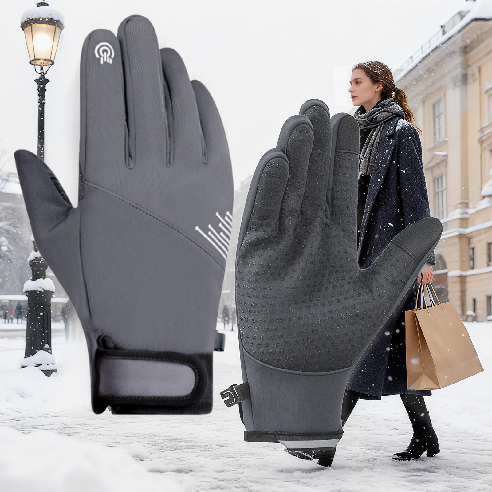 Winter Gloves Women Windproof  - Cycling Gear Weather のレビューと価格