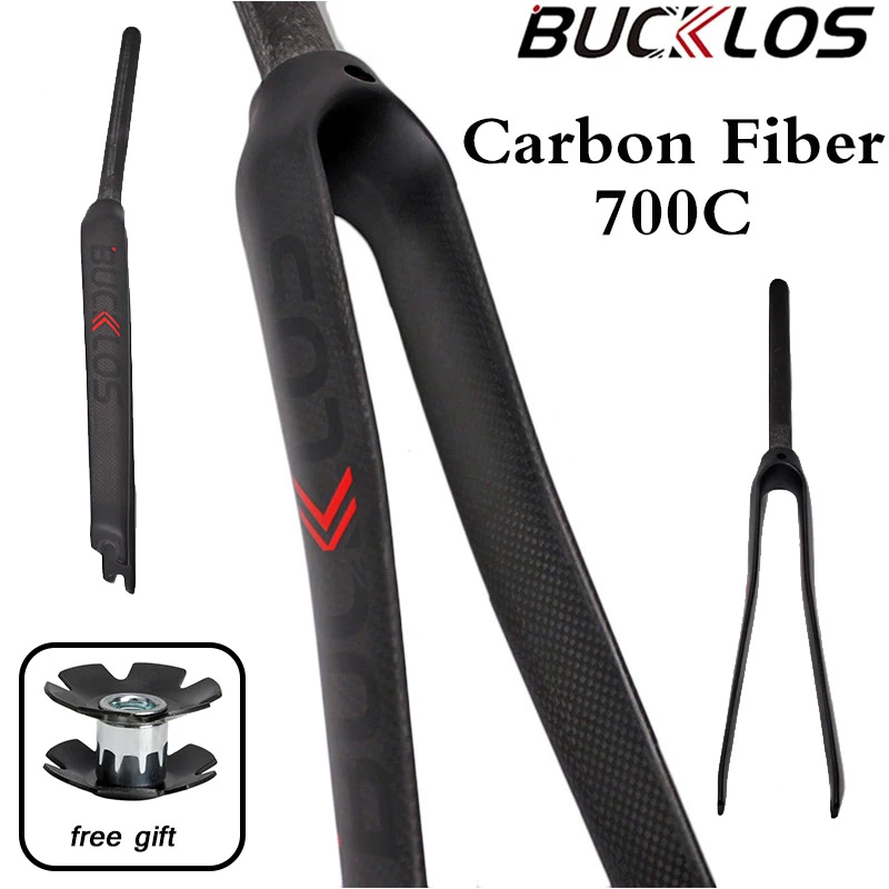 BUCKLOS 700C Road Bicycle Fork - Cycling Low Gear のレビューと価格