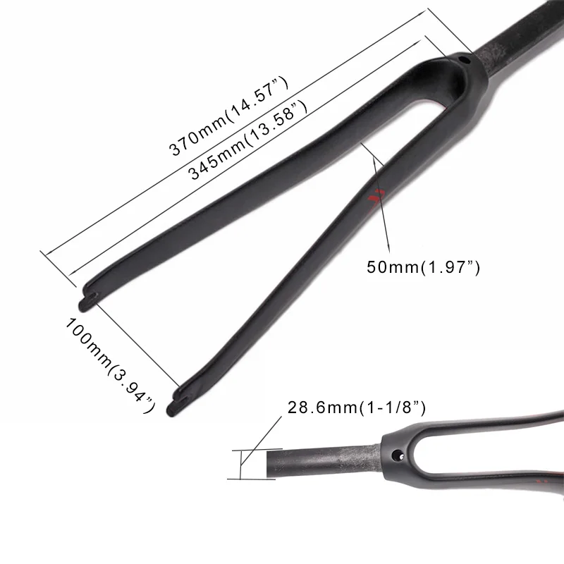BUCKLOS 700C Road Bicycle Fork - Cycling Low Gear のレビューと価格