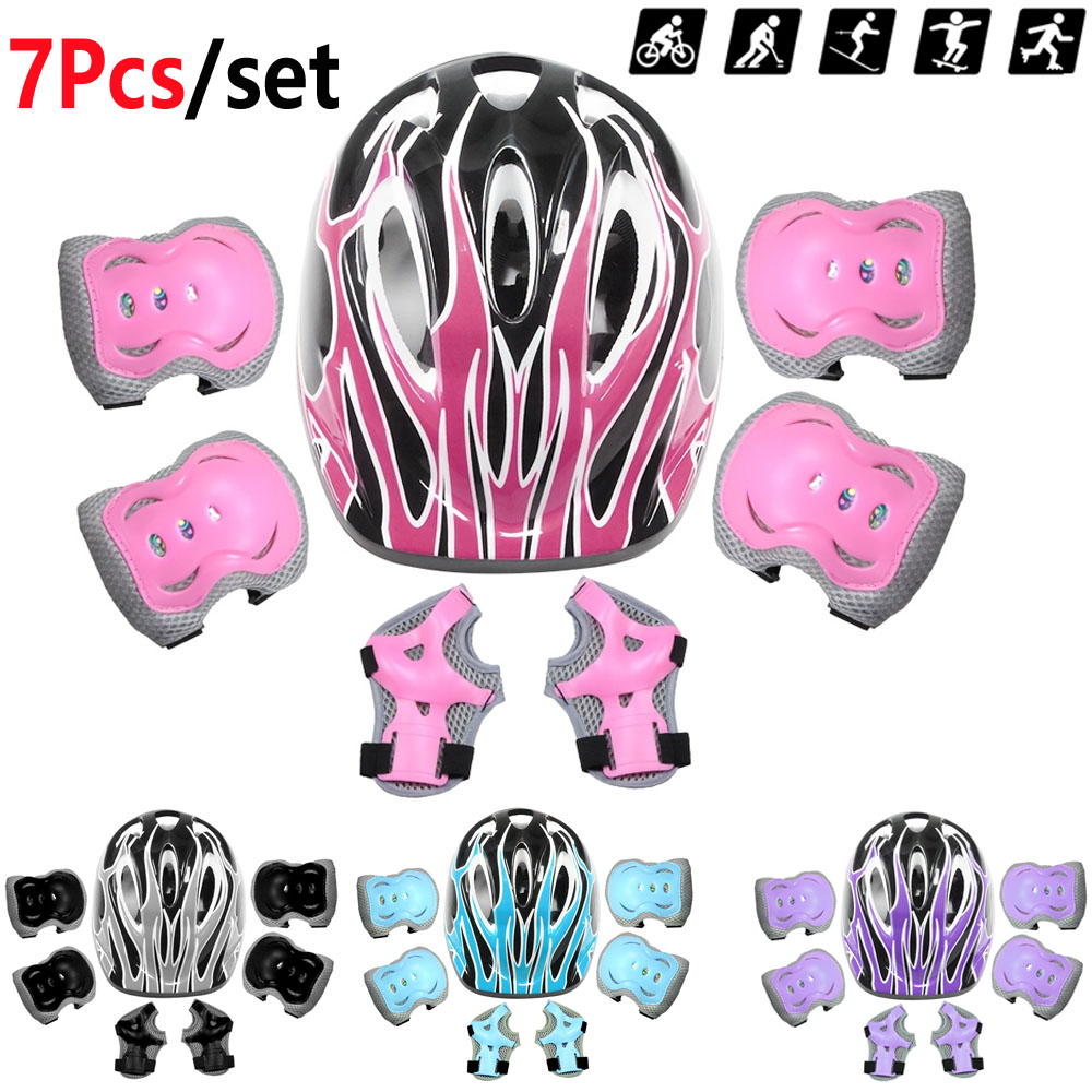 7Pcs Kids Bike Helmet,Toddler  - Cycling Gear For Kids のレビューと価格