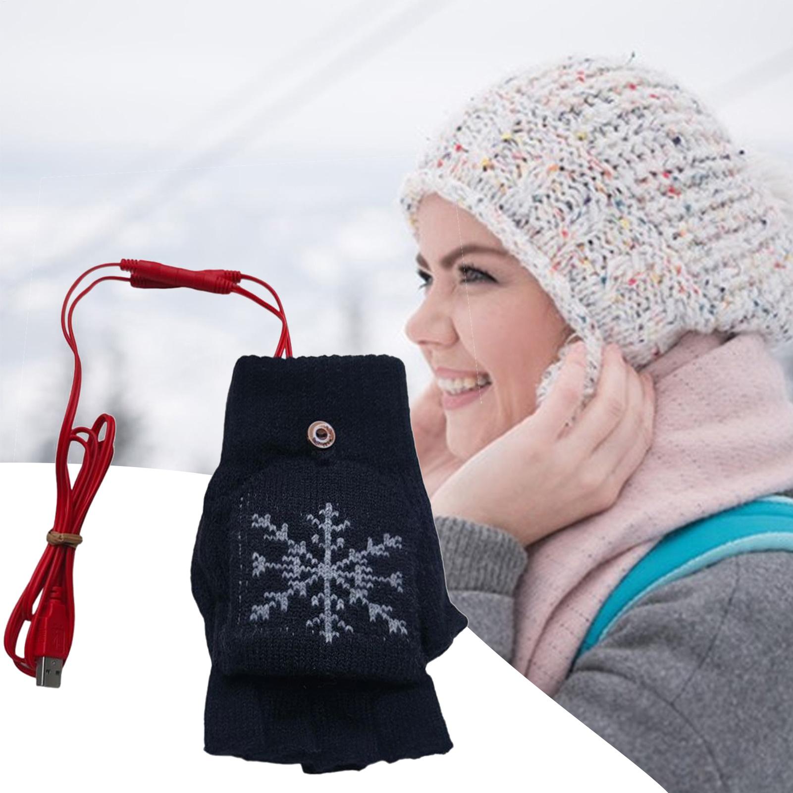 Heated Gloves Fingerless USB H - Cycling Gear Weather のレビューと価格