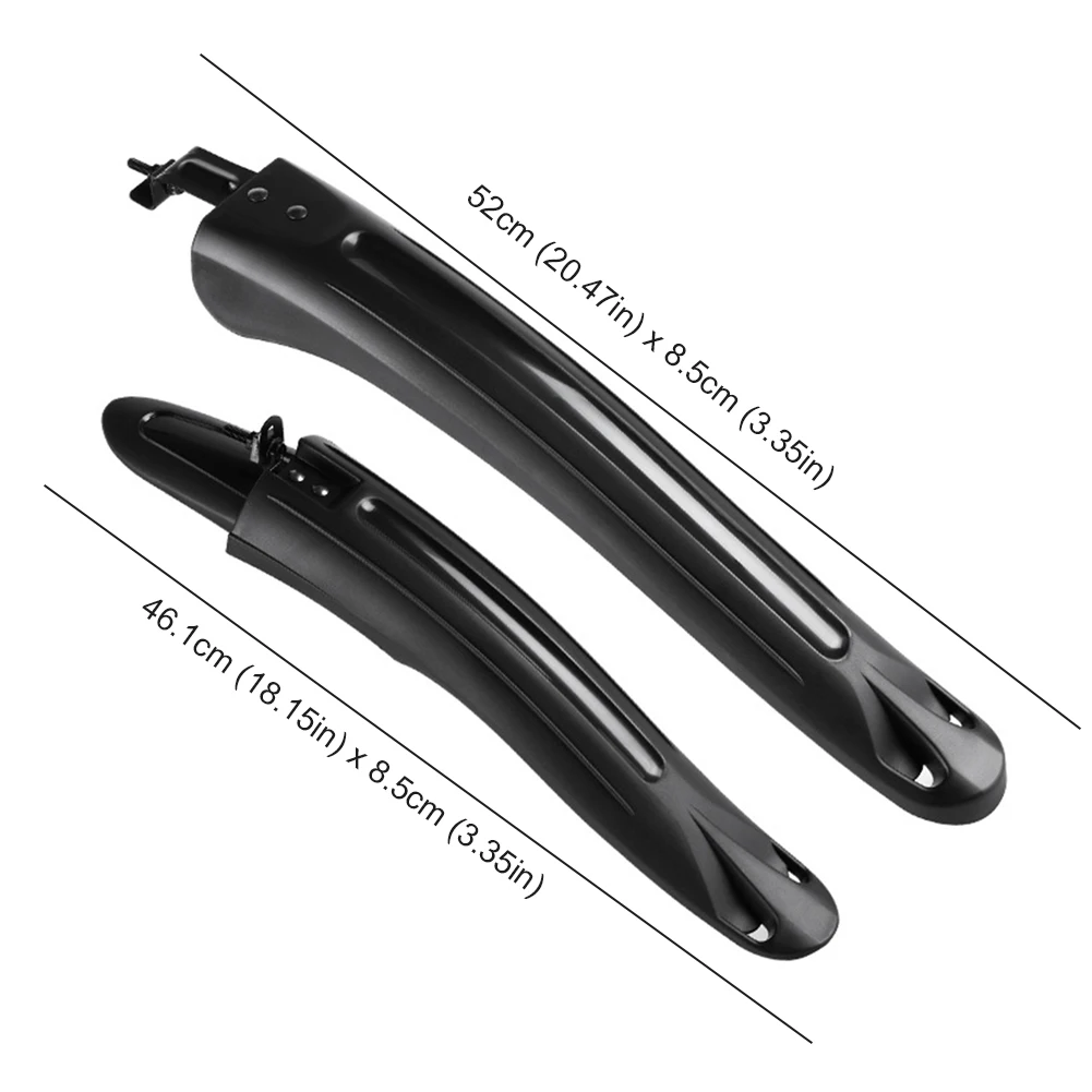 2pcs Bicycle Fender PP Soft Pl - Bike Fender Set のレビューと価格