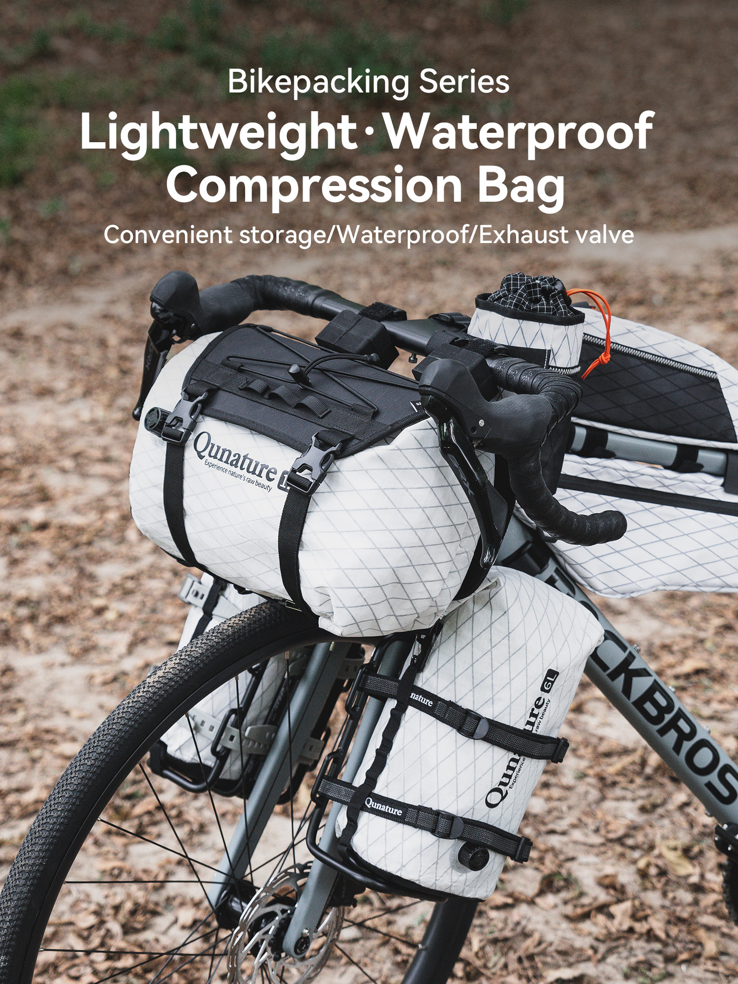 Qunature 6/12L Bikepacking Bag - Cycling Gear Organizer のレビューと価格