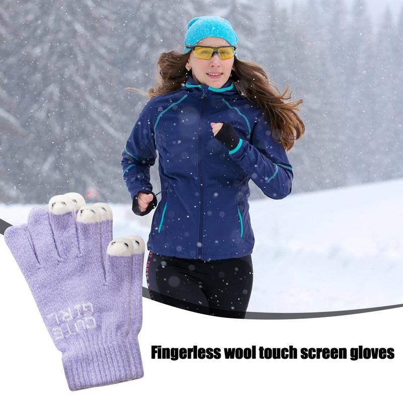 Warm Gloves For Women Elastic  - Cycling Gear Weather のレビューと価格