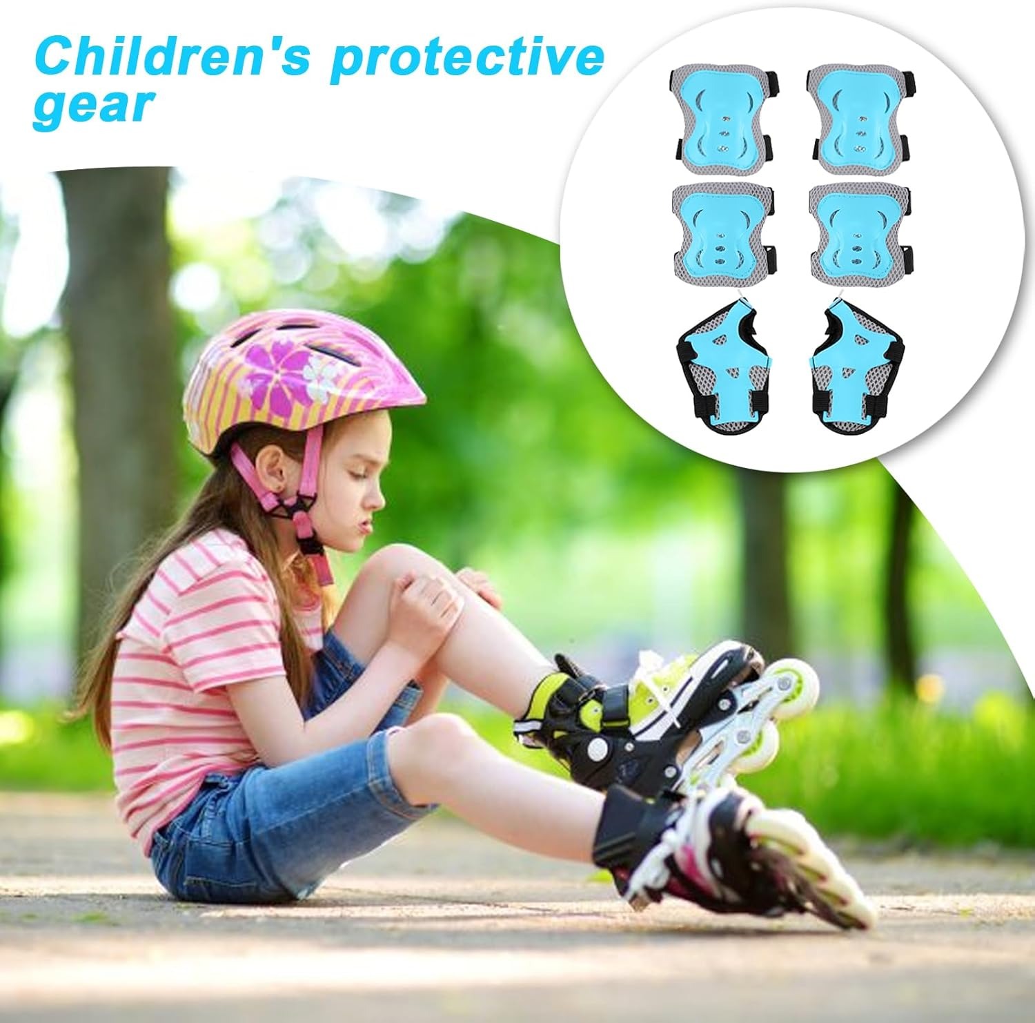 Kids Knee Pads Elbow Pads Age  - Cycling Safety Gear For Kids のレビューと価格