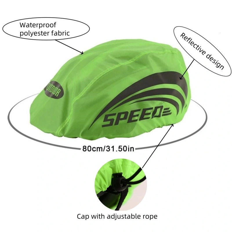 Reflective Letter Bike Helmet  - Cycling Gear In Rain のレビューと価格